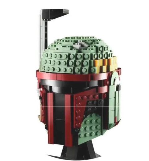 Star Wars Fighter Pilot Helmet Building Blocks Desk Decoration AT Jangos Kylos Fetts Rens C-3PO
