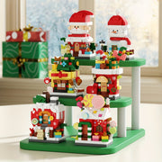1292pcs Extra Large Building Blocks Set for Christmas Display, Winter Houses, Collector's Display