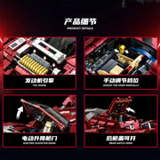 MOC Technical Super Racing Car Building Blocks Bricks 4158pcs