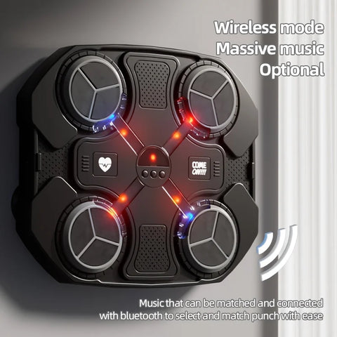 Bluetooth Smart Boxing Machine Wall Mounted Decompression Gym Trainer Fitness