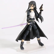 Sword Art Online Kirito Kazuto Figma 174 Asuna Figma 178 PVC Action Figure Collectible Model Toy