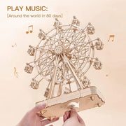 Robotime Rolife Rotatable Ferris Wheel – 232pcs DIY 3D Wooden Model Kit