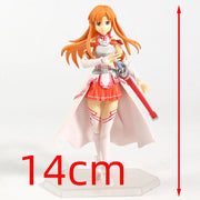 Sword Art Online Kirito Kazuto Figma 174 Asuna Figma 178 PVC Action Figure Collectible Model Toy