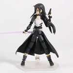 Sword Art Online Kirito Kazuto Figma 174 Asuna Figma 178 PVC Action Figure Collectible Model Toy