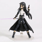 Sword Art Online Kirito Kazuto Figma 174 Asuna Figma 178 PVC Action Figure Collectible Model Toy