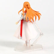 Sword Art Online Kirito Kazuto Figma 174 Asuna Figma 178 PVC Action Figure Collectible Model Toy