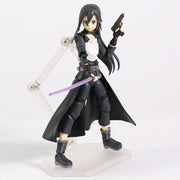 Sword Art Online Kirito Kazuto Figma 174 Asuna Figma 178 PVC Action Figure Collectible Model Toy