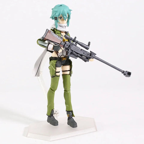 Sword Art Online Kirito Kazuto Figma 174 Asuna Figma 178 PVC Action Figure Collectible Model Toy