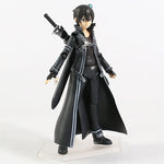Sword Art Online Kirito Kazuto Figma 174 Asuna Figma 178 PVC Action Figure Collectible Model Toy