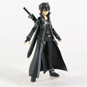 Sword Art Online Kirito Kazuto Figma 174 Asuna Figma 178 PVC Action Figure Collectible Model Toy