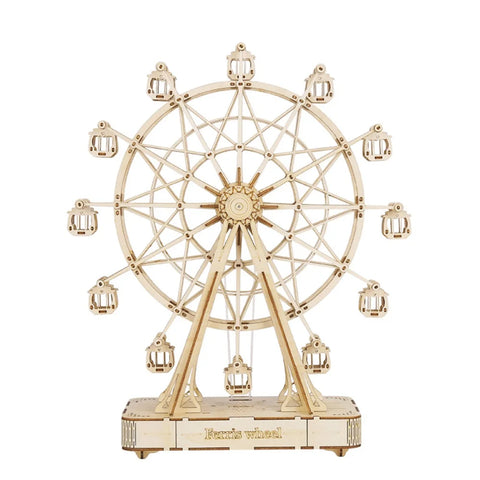 Robotime Rolife Rotatable Ferris Wheel – 232pcs DIY 3D Wooden Model Kit
