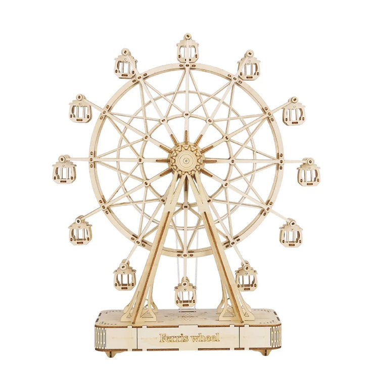 Robotime Rolife Rotatable Ferris Wheel – 232pcs DIY 3D Wooden Model Kit