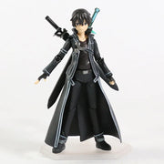Sword Art Online Kirito Kazuto Figma 174 Asuna Figma 178 PVC Action Figure Collectible Model Toy