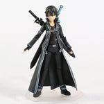 Sword Art Online Kirito Kazuto Figma 174 Asuna Figma 178 PVC Action Figure Collectible Model Toy
