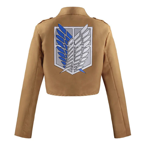 Cosplay Anime Levi Ackerman Mikasa Ackerman Cosplay Costume Eren Jaeger Outfits Hange Zoe Cosplay CostumeFull Set