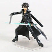 Sword Art Online Kirito Kazuto Figma 174 Asuna Figma 178 PVC Action Figure Collectible Model Toy