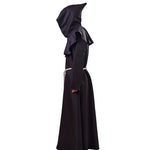Cosplay Plague Doctor  Costume Medieval Hooded Robe Steampunk Terror Mask Hat Adult Halloween Party Role Play Size S-XL