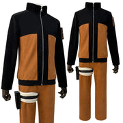 HOLOUN Uzumaki Cosplay Costume – Adult Anime Outfit with Top, Pants, and Headdress for Christmas, New Year, and Conventions