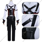 Game Hunter Heroine Female Cosplay Costume Xavier Zayne Rafayel Wig Uniform Anime Love And Deepspace Miss Hunter Party Girl Suit