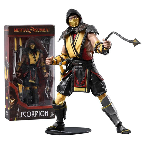 Scorpion Sub-Zero Mortal Kombat 7 inch Action Figure