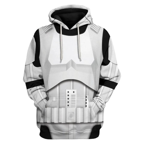 Storm Trooper Cosplay Jumpsuit Outfit