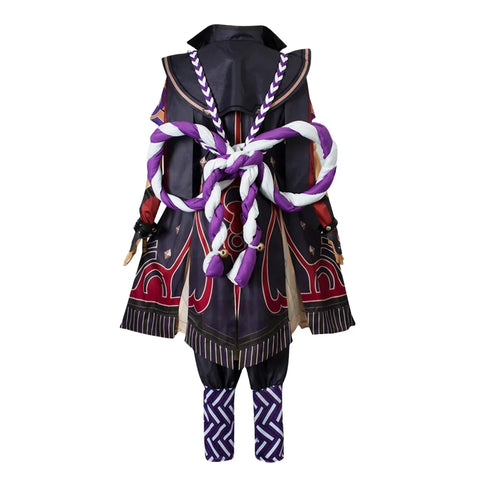 Arataki Itto Kostum Cosplay Permain Genshin Dampak Combat Costume Game Set Anime Halloween Carnival Party Costume