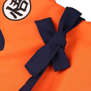 Son Goku and Krillin Cosplay Costumes – Halloween Suits with Tail, Wristband, and Super Saiyan Wig for Adults and Kids
