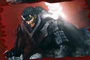 JLDZ Toy Berserk Legendary Black Swordsman Guts Action Figure Collectible