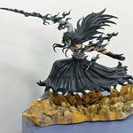 24cm Bleach Kurosaki Ichigo Action Figure Saigo No Getsuga Tenshou Model Toys Collection Doll Shinigami Mugetsu Ichigo Statue