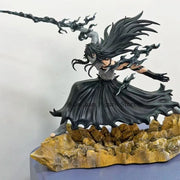 24cm Bleach Kurosaki Ichigo Action Figure Saigo No Getsuga Tenshou Model Toys Collection Doll Shinigami Mugetsu Ichigo Statue