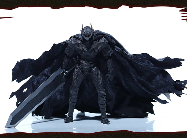 JLDZ Toy Berserk Legendary Black Swordsman Guts Action Figure Collectible