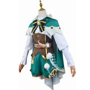 Genshin Impact Venti Cosplay Costume Wig Dress