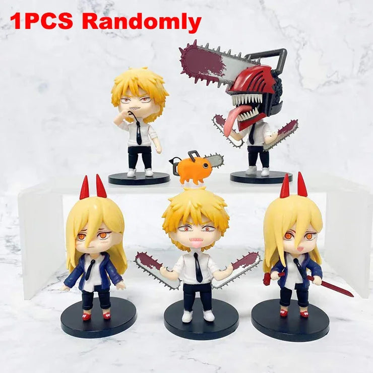 Chainsaw Man Denji Anime Figure Denji/Power Figurine Collectible Model