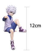 12cm Anime Figures Gon Freecss & Killua Zoldyck – Collectible PVC Action Dolls, 2-Piece Set for Birthday and Christmas Gifts