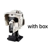 Star Wars Model Figure Stormtrooper Vader Tie Fighter Pilot Helmet Series  Building Blocks Brick Set