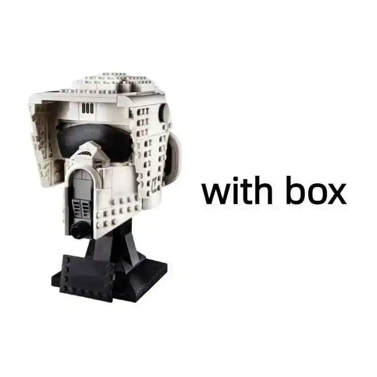 Star Wars Model Figure Stormtrooper Vader Tie Fighter Pilot Helmet Series  Building Blocks Brick Set