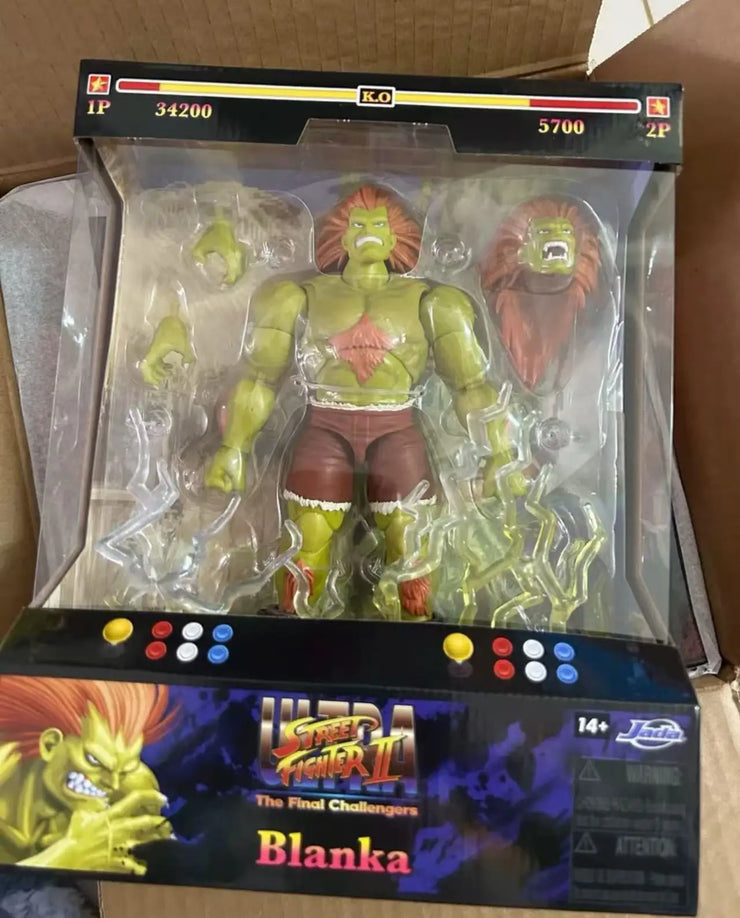 Jada Toys Street Fighter Blanka Sagat Vega Wave 4 Action Figure Collectible Model Statue