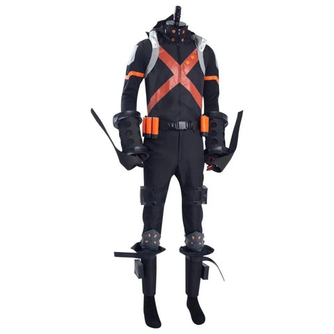 Katsuki Bakugou Cosplay Costume – Anime Battle Dress and Combat Suit for Halloween and Carnival Events