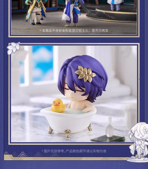 miHoYo Honkai Star Rail Dr. Ratio Cosplay Desktop Collection Ornament – Anime Accessory, Ideal Halloween Gift