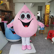 Blue Water Drop Mascot Costume – Water Conservation Cosplay for Events, Parties & Promotional Performances