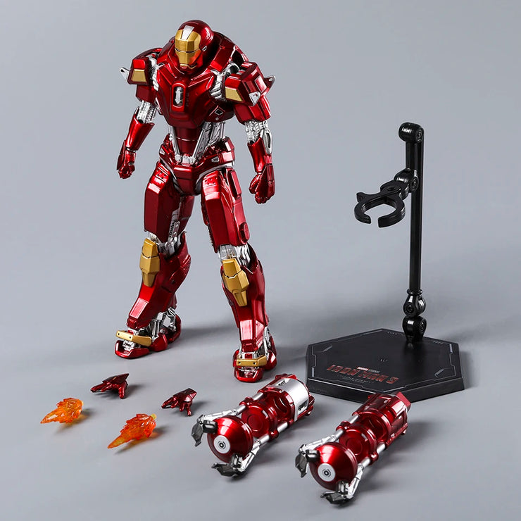 ZD Toys Iron Man 3 MK 22 24 35 41 47 PVC Action Figure Collectible Model Toy