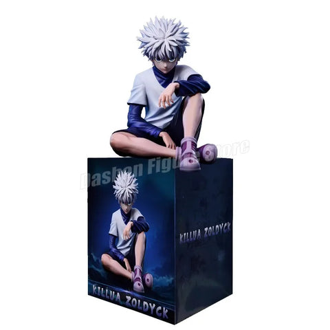 PG Hunter×Hunter Gon Freecss & Killua Zoldyck Action Figures – PVC Anime Statues and Car Ornaments