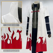 HOLOUN Anime Namikaze Minato Cosplay Costume Cloak Vest