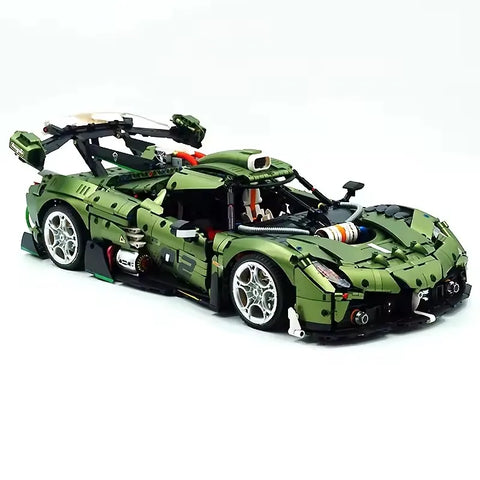 MOC 10628 Technical Koenigsegg Building Brick Set 3838 Pcs