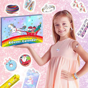 Unicorn Advent Calendar 2025 Stationery Advent Calendar Children's Christmas Calendar