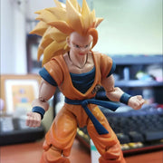 Dragon Ball Z Son Goku Super Saiyan 3 SHF Action Figure – Movable Anime Collectible Model Toy