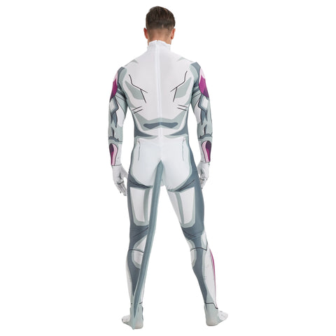 Dragon Ball Frieza Cosplay Spandex Zentai Jumpsuit Outfit