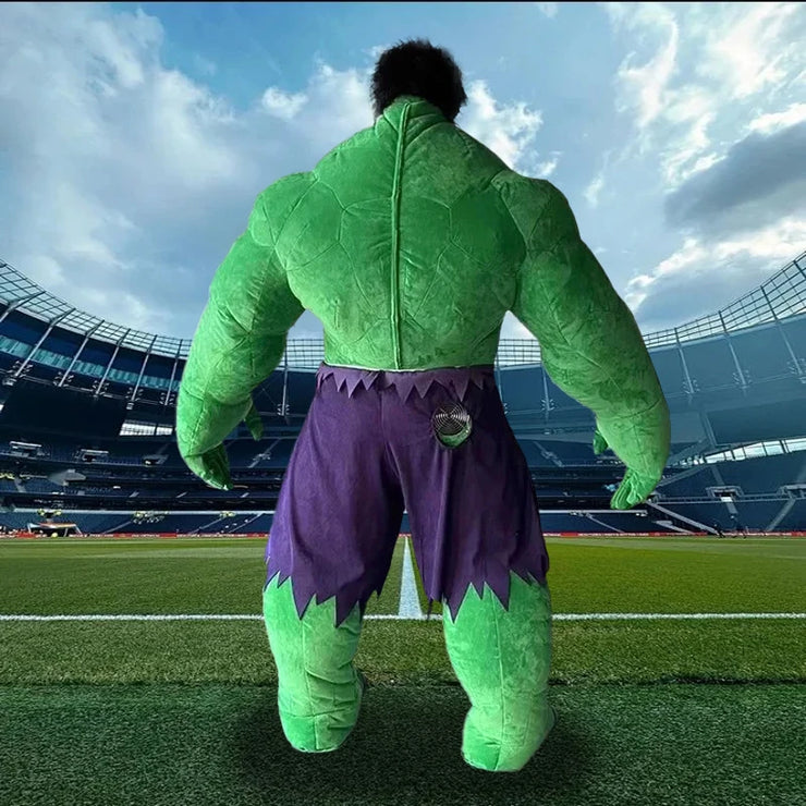 Marvel Avengers Inflatable Hulk Mascot Costume – Giant Green Character Cosplay for Parties, Events, and Ceremonies