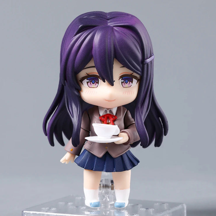 Doki Doki Literature Club! Yuri 2283 Action Figure Collectible Model Toy Doll Gift