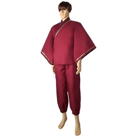 Zuko Prince Cosplay Costume – Avatar: The Last Airbender Vest and Pants Outfit for Adult Men’s Halloween or Role Play Events